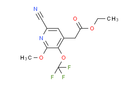 AM178409 | 1804690-79-6 | Ethyl 6-cyano-2-methoxy-3-(trifluoromethoxy)pyridine-4-acetate