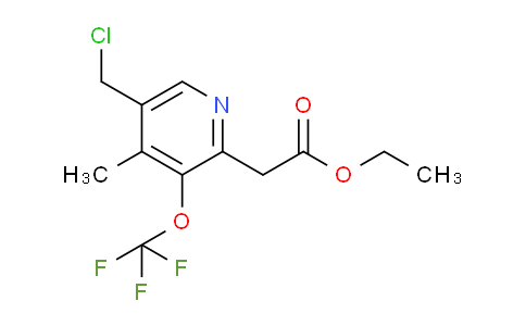 AM17841 | 1361833-76-2 | Ethyl 5-(chloromethyl)-4-methyl-3-(trifluoromethoxy)pyridine-2-acetate