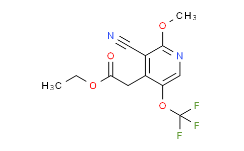 AM178412 | 1806224-20-3 | Ethyl 3-cyano-2-methoxy-5-(trifluoromethoxy)pyridine-4-acetate