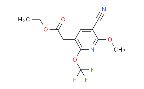 AM178415 | 1804730-38-8 | Ethyl 3-cyano-2-methoxy-6-(trifluoromethoxy)pyridine-5-acetate