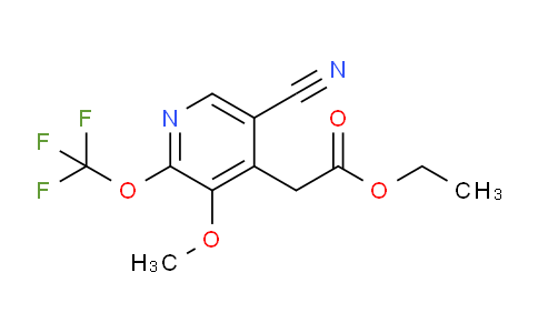 AM178423 | 1804400-85-8 | Ethyl 5-cyano-3-methoxy-2-(trifluoromethoxy)pyridine-4-acetate