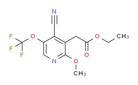 AM178424 | 1804400-94-9 | Ethyl 4-cyano-2-methoxy-5-(trifluoromethoxy)pyridine-3-acetate