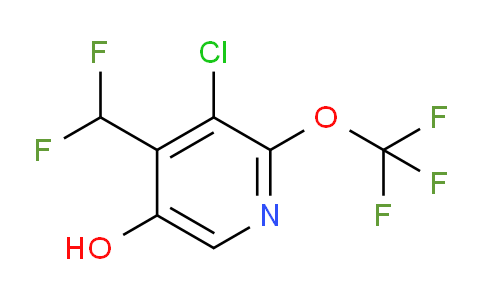 AM178425 | 1804770-62-4 | 3-Chloro-4-(difluoromethyl)-5-hydroxy-2-(trifluoromethoxy)pyridine