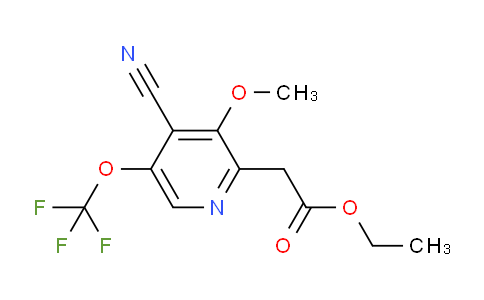 AM178427 | 1806040-60-7 | Ethyl 4-cyano-3-methoxy-5-(trifluoromethoxy)pyridine-2-acetate