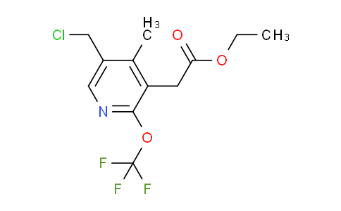 AM17843 | 1361899-31-1 | Ethyl 5-(chloromethyl)-4-methyl-2-(trifluoromethoxy)pyridine-3-acetate