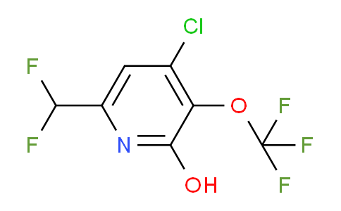 AM178436 | 1803931-55-6 | 4-Chloro-6-(difluoromethyl)-2-hydroxy-3-(trifluoromethoxy)pyridine