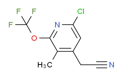 AM178439 | 1804736-42-2 | 6-Chloro-3-methyl-2-(trifluoromethoxy)pyridine-4-acetonitrile