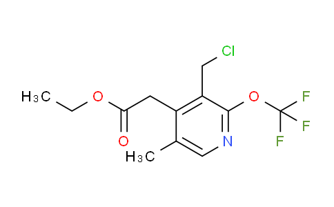 AM17844 | 1361711-47-8 | Ethyl 3-(chloromethyl)-5-methyl-2-(trifluoromethoxy)pyridine-4-acetate