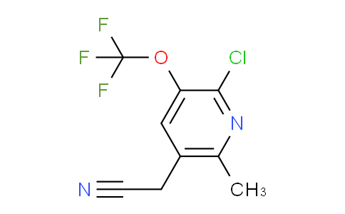 AM178442 | 1804820-95-8 | 2-Chloro-6-methyl-3-(trifluoromethoxy)pyridine-5-acetonitrile