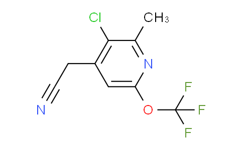 AM178450 | 1803615-13-5 | 3-Chloro-2-methyl-6-(trifluoromethoxy)pyridine-4-acetonitrile