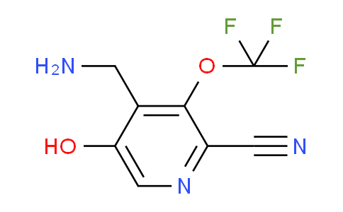 4-(Aminomethyl)-2-cyano-5-hydroxy-3-(trifluoromethoxy)pyridine