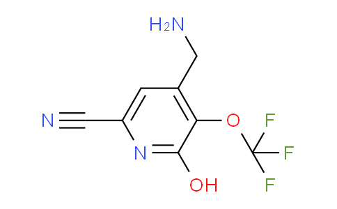 4-(Aminomethyl)-6-cyano-2-hydroxy-3-(trifluoromethoxy)pyridine