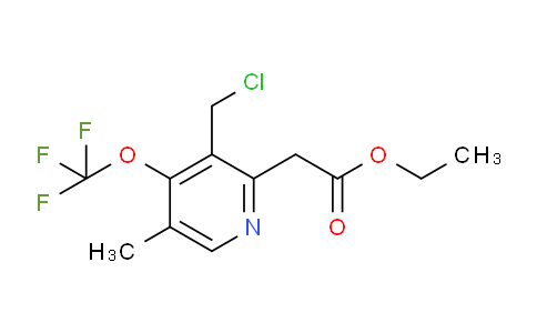 AM17846 | 1361797-17-2 | Ethyl 3-(chloromethyl)-5-methyl-4-(trifluoromethoxy)pyridine-2-acetate
