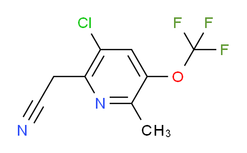 AM178470 | 1806238-83-4 | 5-Chloro-2-methyl-3-(trifluoromethoxy)pyridine-6-acetonitrile