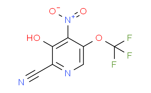 2-Cyano-3-hydroxy-4-nitro-5-(trifluoromethoxy)pyridine