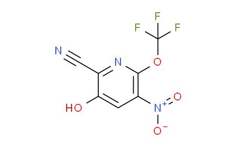 2-Cyano-3-hydroxy-5-nitro-6-(trifluoromethoxy)pyridine