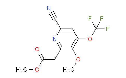 AM178493 | 1806246-81-0 | Methyl 6-cyano-3-methoxy-4-(trifluoromethoxy)pyridine-2-acetate