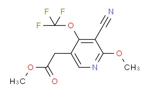 AM178503 | 1804332-31-7 | Methyl 3-cyano-2-methoxy-4-(trifluoromethoxy)pyridine-5-acetate