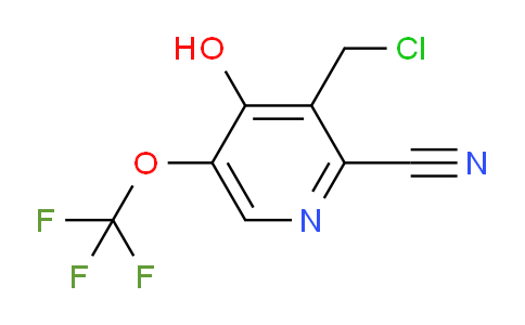 3-(Chloromethyl)-2-cyano-4-hydroxy-5-(trifluoromethoxy)pyridine