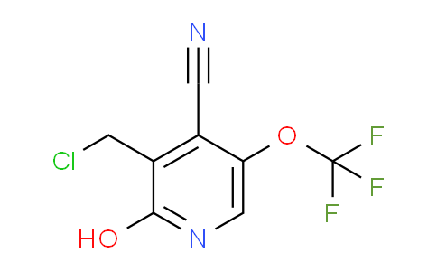 3-(Chloromethyl)-4-cyano-2-hydroxy-5-(trifluoromethoxy)pyridine