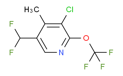 AM178513 | 1806165-92-3 | 3-Chloro-5-(difluoromethyl)-4-methyl-2-(trifluoromethoxy)pyridine