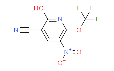 3-Cyano-2-hydroxy-5-nitro-6-(trifluoromethoxy)pyridine