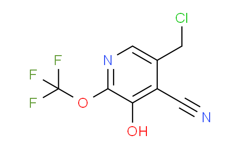 5-(Chloromethyl)-4-cyano-3-hydroxy-2-(trifluoromethoxy)pyridine