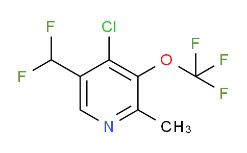 AM178522 | 1803619-78-4 | 4-Chloro-5-(difluoromethyl)-2-methyl-3-(trifluoromethoxy)pyridine