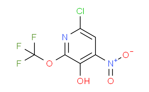6-Chloro-3-hydroxy-4-nitro-2-(trifluoromethoxy)pyridine