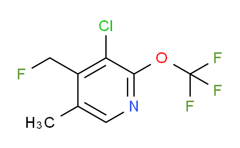 AM178546 | 1804666-31-6 | 3-Chloro-4-(fluoromethyl)-5-methyl-2-(trifluoromethoxy)pyridine