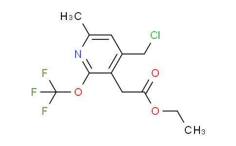 AM17855 | 1361899-38-8 | Ethyl 4-(chloromethyl)-6-methyl-2-(trifluoromethoxy)pyridine-3-acetate
