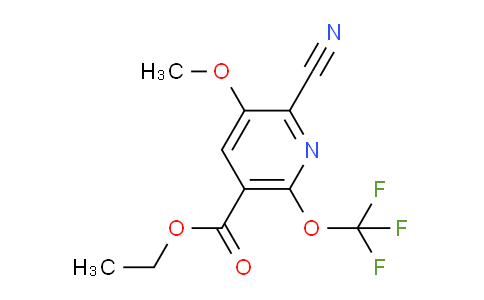 AM178552 | 1804785-32-7 | Ethyl 2-cyano-3-methoxy-6-(trifluoromethoxy)pyridine-5-carboxylate