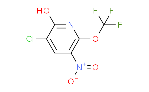 3-Chloro-2-hydroxy-5-nitro-6-(trifluoromethoxy)pyridine