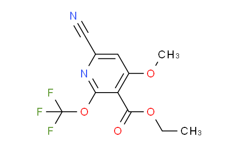 AM178555 | 1806047-92-6 | Ethyl 6-cyano-4-methoxy-2-(trifluoromethoxy)pyridine-3-carboxylate