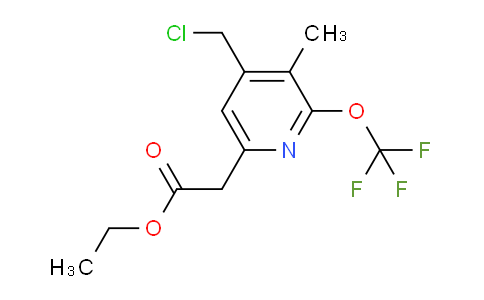 AM17857 | 1361922-78-2 | Ethyl 4-(chloromethyl)-3-methyl-2-(trifluoromethoxy)pyridine-6-acetate