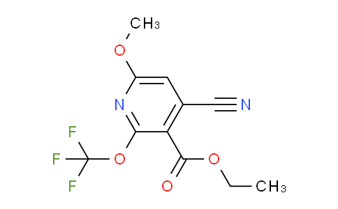 AM178581 | 1804823-59-3 | Ethyl 4-cyano-6-methoxy-2-(trifluoromethoxy)pyridine-3-carboxylate