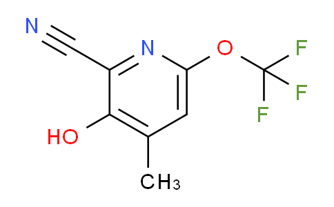 AM178584 | 1806209-68-6 | 2-Cyano-3-hydroxy-4-methyl-6-(trifluoromethoxy)pyridine