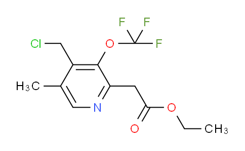 AM17859 | 1361752-09-1 | Ethyl 4-(chloromethyl)-5-methyl-3-(trifluoromethoxy)pyridine-2-acetate