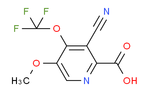 AM178598 | 1806209-58-4 | 3-Cyano-5-methoxy-4-(trifluoromethoxy)pyridine-2-carboxylic acid