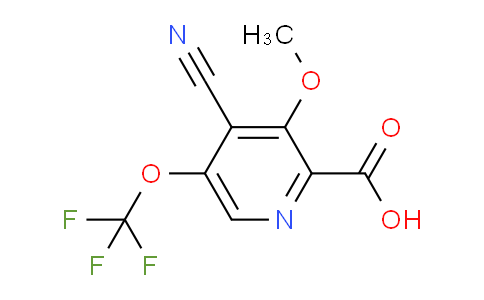 AM178606 | 1806209-62-0 | 4-Cyano-3-methoxy-5-(trifluoromethoxy)pyridine-2-carboxylic acid