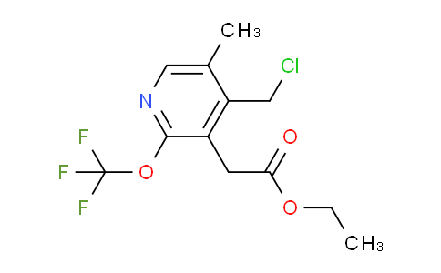 AM17861 | 1361913-00-9 | Ethyl 4-(chloromethyl)-5-methyl-2-(trifluoromethoxy)pyridine-3-acetate