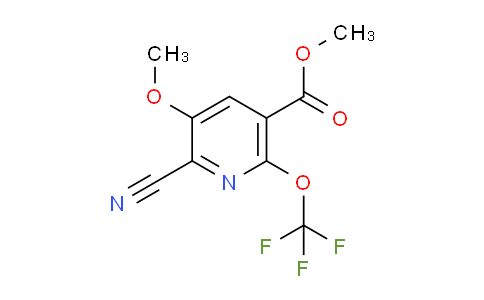 AM178615 | 1804333-87-6 | Methyl 2-cyano-3-methoxy-6-(trifluoromethoxy)pyridine-5-carboxylate