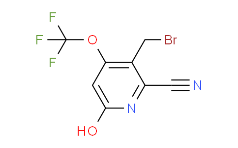 AM178617 | 1806023-16-4 | 3-(Bromomethyl)-2-cyano-6-hydroxy-4-(trifluoromethoxy)pyridine