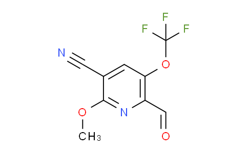 AM178643 | 1806067-25-3 | 3-Cyano-2-methoxy-5-(trifluoromethoxy)pyridine-6-carboxaldehyde