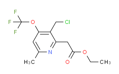AM17865 | 1361819-71-7 | Ethyl 3-(chloromethyl)-6-methyl-4-(trifluoromethoxy)pyridine-2-acetate