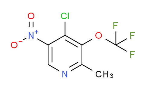 4-Chloro-2-methyl-5-nitro-3-(trifluoromethoxy)pyridine