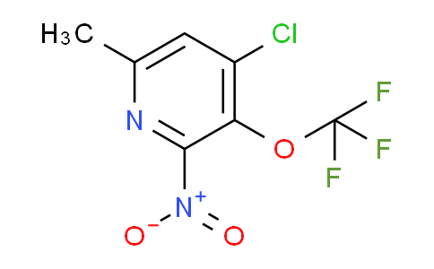 4-Chloro-6-methyl-2-nitro-3-(trifluoromethoxy)pyridine