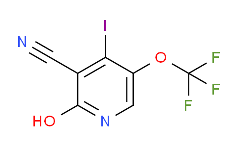 3-Cyano-2-hydroxy-4-iodo-5-(trifluoromethoxy)pyridine