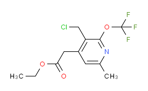 AM17867 | 1361833-82-0 | Ethyl 3-(chloromethyl)-6-methyl-2-(trifluoromethoxy)pyridine-4-acetate