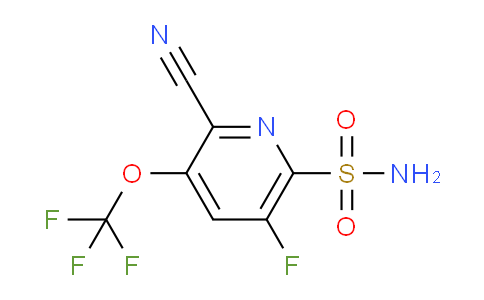 AM178670 | 1805932-97-1 | 2-Cyano-5-fluoro-3-(trifluoromethoxy)pyridine-6-sulfonamide